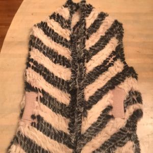 Marc by Marc Jacobs Rabbit Fur Vest